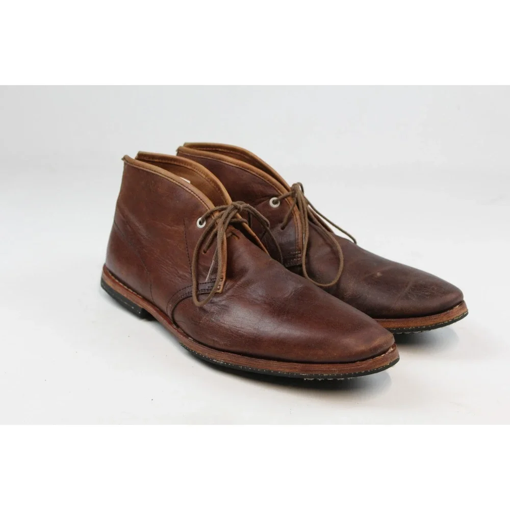 Timberland Boot Company Men's Ankle Boots Brown Leather SZ11 US 75509  A1316